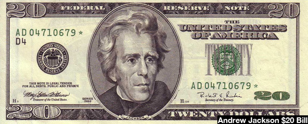 twenty dollar bill