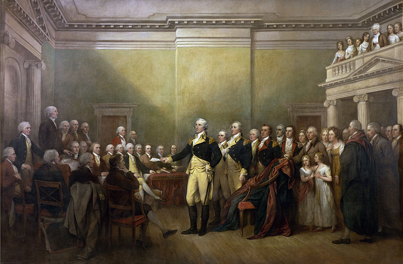 George Washington: no campaigning for him